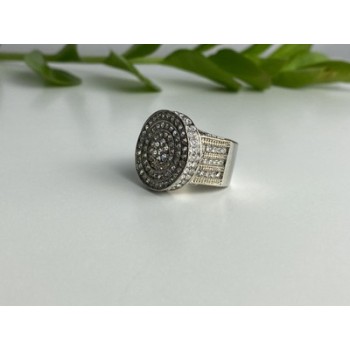 925 STERLING SILVER CZ RING SIZE 6.5