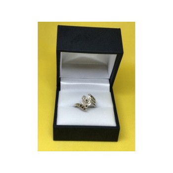 925 Sterling Silver Black Spinel 