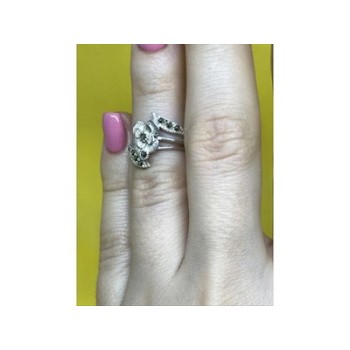 925 Sterling Silver Black Spinel 