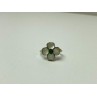 925 STERLING SILVER MOTHER OF PEARL & GREEN NEPHRITE 
