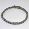 925 Sterling Silver CZ Bracelet