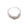 925 Sterling Silver CZ Ring Size 12.5