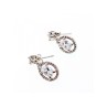 925 Sterling Silver CZ Stud Earrings