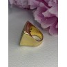 925 Sterling Silver Gold Plated Italy Ring Size 8
