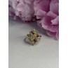 925 Sterling Silver Amethyst Peridot Garnet Topaz Citrine Ring Size 8