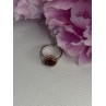 925 Sterling Silver Gold Plated Part Ruby Ring Size 8