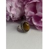 Vintage 925 Sterling Silver Tiger Eye Ring Size 9