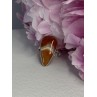 925 Sterling Silver Agate Ring Size 7.5