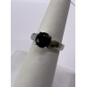925 Sterling Silver Garnet Ring Size 6
