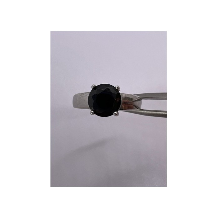 925 Sterling Silver Garnet Ring Size 6