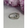 Beautiful 925 Sterling Silver CZ Ring Size 10