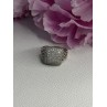 925 Sterling Silver White Sapphire Ring Size 7
