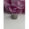 925 Sterling Silver White Sapphire Ring Size 7