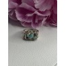 925 Sterling Silver Turquoise & Sodalite Ring Size 7.5