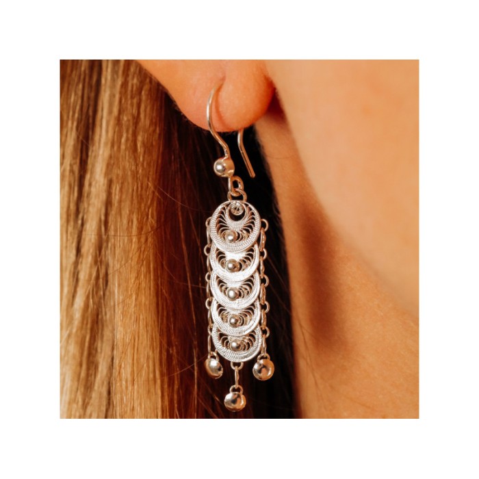 925 STERLING SILVER EARRINGS ITALY