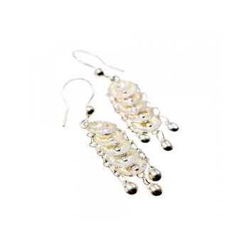 925 STERLING SILVER EARRINGS ITALY
