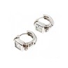 925 Sterling Silver White Beryl Earrings