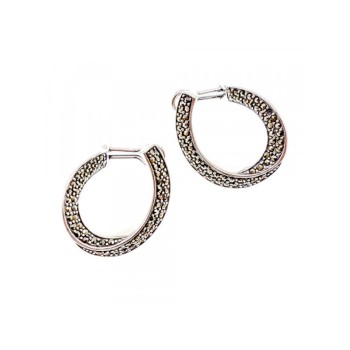 925 STERLING SILVER MARCASITES EARRINGS