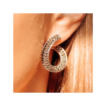 925 STERLING SILVER MARCASITES EARRINGS