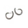925 STERLING SILVER MARCASITES EARRINGS