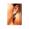 925 STERLING SILVER MARCASITES EARRINGS