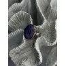 Vintage 925 Sterling Silver Charoite Ring Size 6