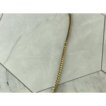 Chain With Pendant In Gilding Coral & CZ