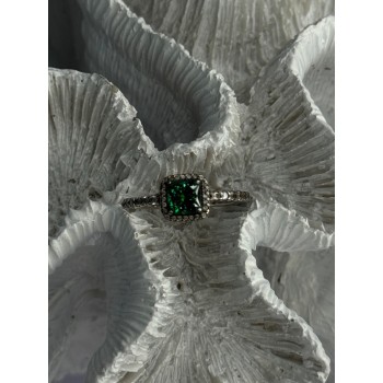 Ale 54 925 Sterling Silver Spinel & Beryl Ring Size 7