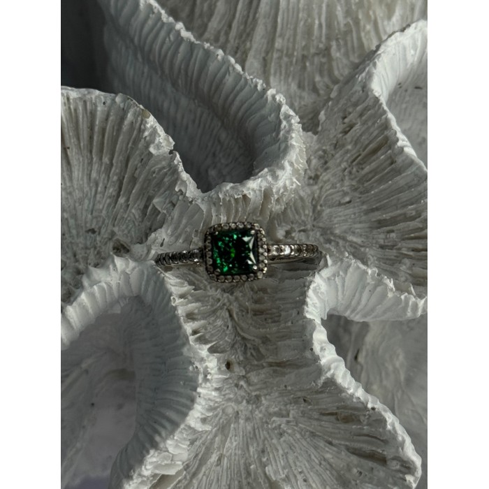 Ale 54 925 Sterling Silver Spinel & Beryl Ring Size 7