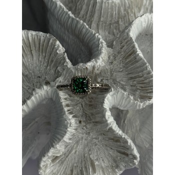 Ale 54 925 Sterling Silver Spinel & Beryl Ring Size 7