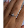 Ale 62 925 Sterling Silver Topaz & Beryl Ring Size 10