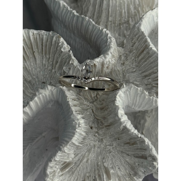 Ale 62 925 Sterling Silver Topaz & Beryl Ring Size 10