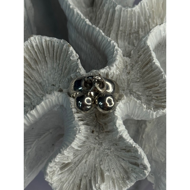 Vintage Bells 925 Sterling Silver Ring Size 7