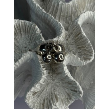 Vintage Bells 925 Sterling Silver Ring Size 7