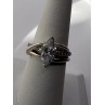 925 Sterling Silver CZ Ring Size 7.5