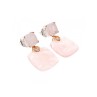 925 Sterling Silver Gold Plated Morganite 