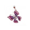 925 STERLING SILVER MULTICOLOR CZ 