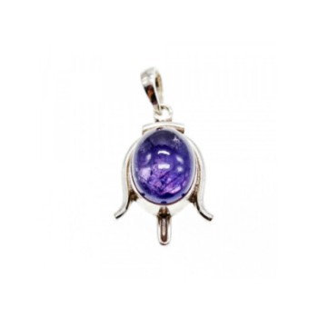 925 Sterling Silver Agate Pendant