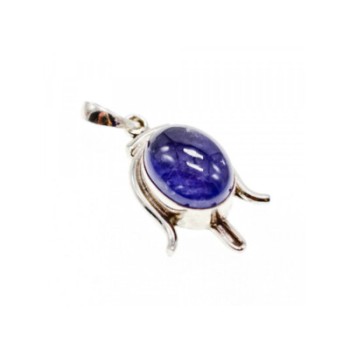 925 Sterling Silver Agate Pendant