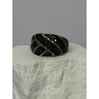 925 Sterling Silver Spinel Ring Size 6