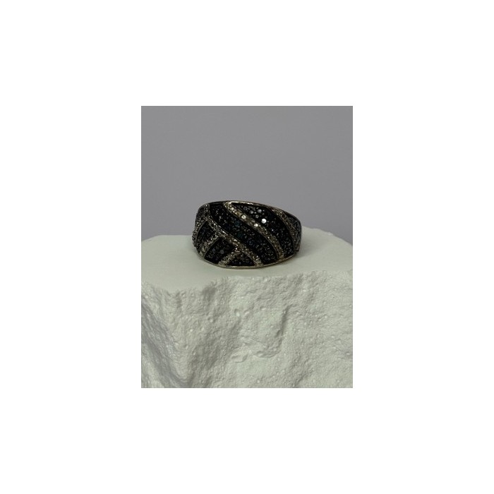 925 Sterling Silver Spinel Ring Size 6