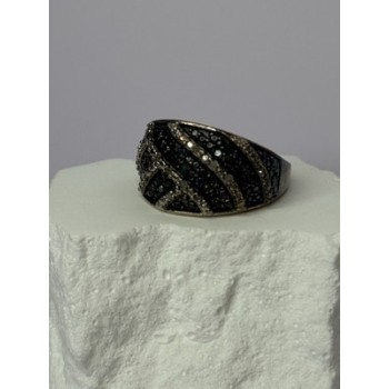 925 Sterling Silver Spinel Ring Size 6