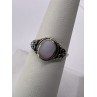 925 STERLING SILVER MOTHER OF PEARL RING SIZE 7