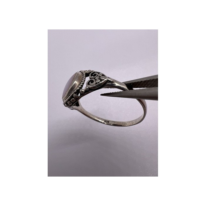 925 STERLING SILVER MOTHER OF PEARL RING SIZE 7