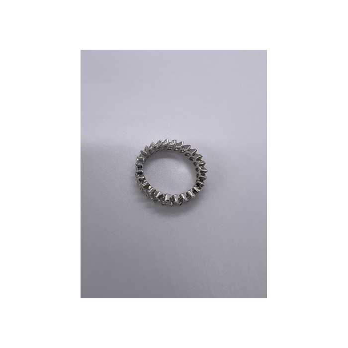 925 Sterling Silver CZ Ring Size 7.5