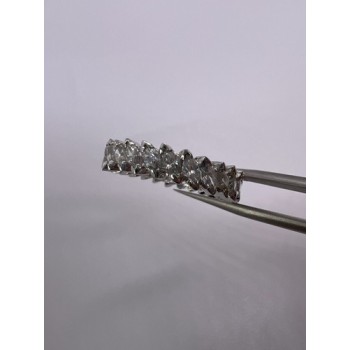 925 Sterling Silver CZ Ring Size 7.5