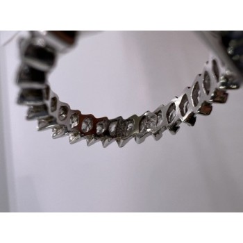 925 Sterling Silver CZ Ring Size 7.5