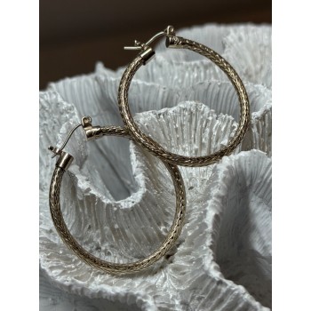 925 STERLING SILVER EARRINGS LENGTH 1.5 Inch