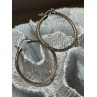 925 STERLING SILVER EARRINGS LENGTH 1.5 Inch