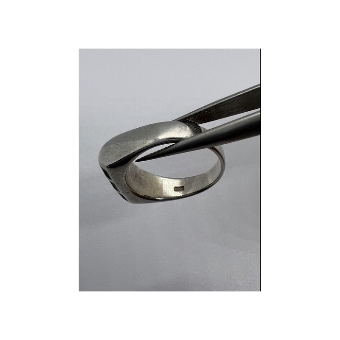 925 Sterling Silver Abalone Ring Size 5